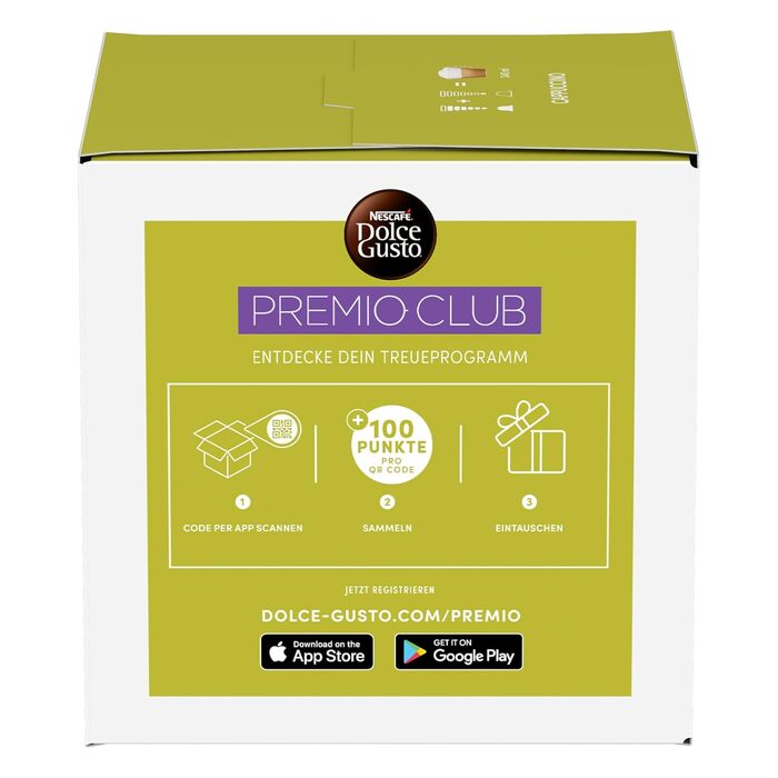 Кавові капсули NESCAFÉ Dolce Gusto Cappuccino, набір 3х16 шт (48 капсул)
