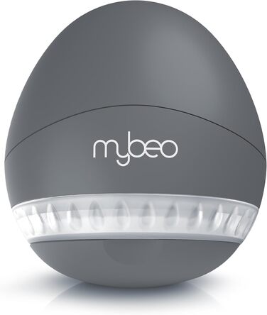 Електричний видалення ворсу MyBeo - бездротовий пристрій для видалення ворсу з одягу з USB-зарядкою, 2 змінні леза, колір Cool Grey