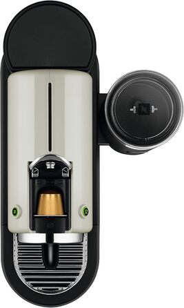 Кавова капсульна машина Nespresso De'Longhi Citiz EN267.WAE з капучинатором, 1710 Вт, 1 л, кремово-біла