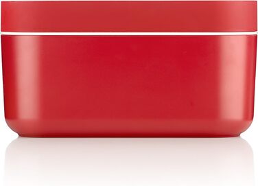 Форма для льоду Lékué Eiswürfelbox, червона, 12x22x8 см
