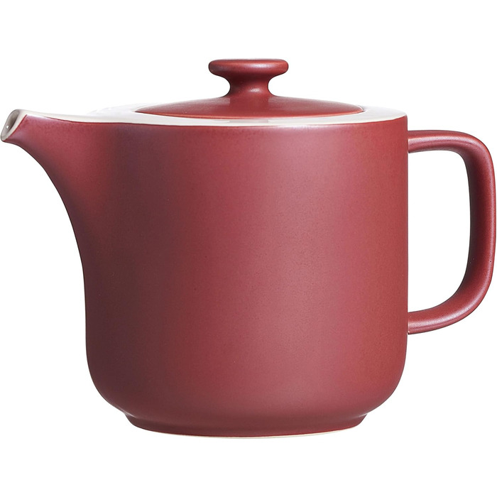 Ritzenhoff & Breker Teapot Jasper, Stoneware, 1.4 Liters, Teapot/Coffee Pot in a modern trendy color, matte glaze & soft-touch feel, Berry