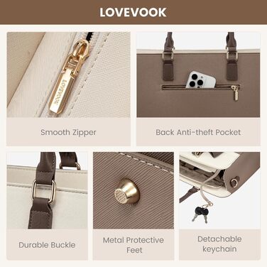 LOVEVOOK Сумка для ноутбука 15.6