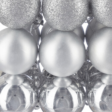 Relaxdays Set of 100 Christmas Baubles