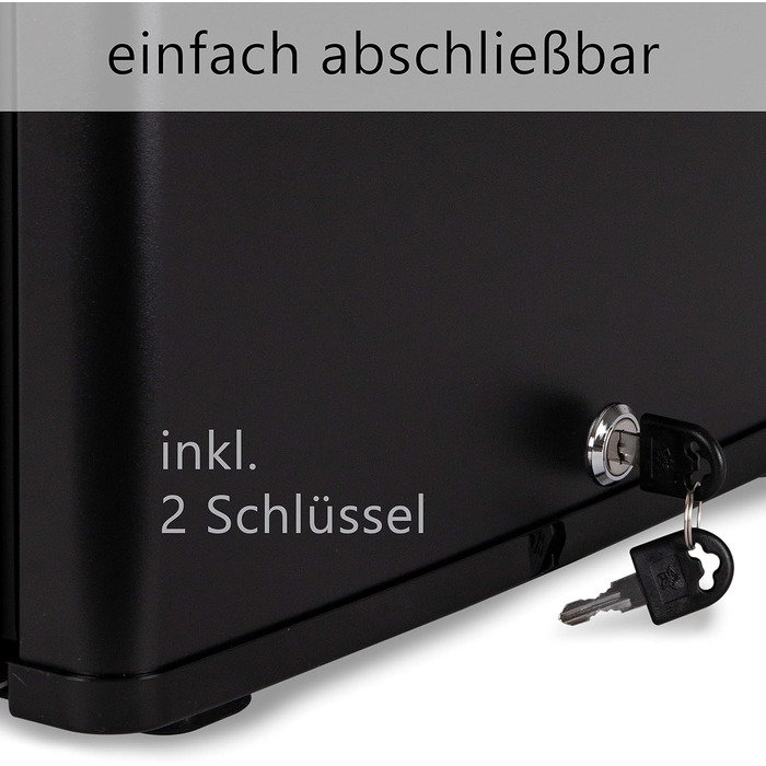 Міні-холодильник 28 літрів з замком, безшумний, з підсвічуванням, для вина, дверцята відкидні, 4°-14°C