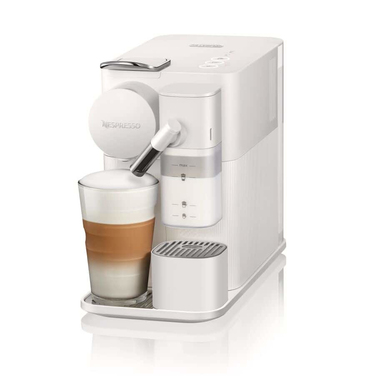 Капсульна кавомашина DeLonghi Nespresso Lattissima One EN510.W, 1450 Вт, 19 бар