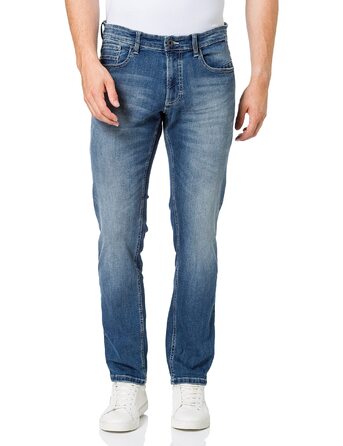 Джинси чоловічі camel active Slim Fit Raw Denim 32W/32L сині