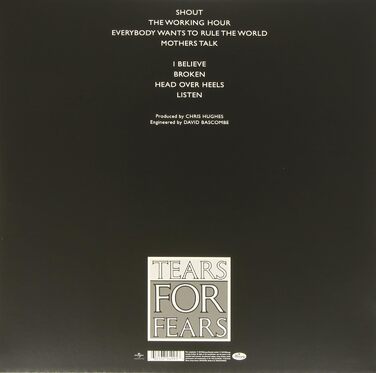 Вінілова платівка Tears for Fears - Songs from the Big Chair (LP)