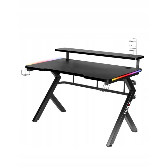 Ігровий стіл Huzaro Hero 5.0 RGB з LED-підсвіткою для геймерів