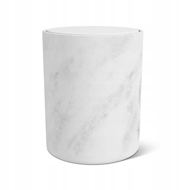 Сміттєвий кошик Bentley Sano White Marble (Білий мармур)