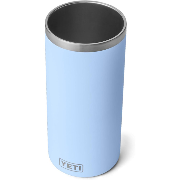 YETI Rambler Wine Chiller - Stainless Steel Insulated Wine Cooler (Big Sky Blue)