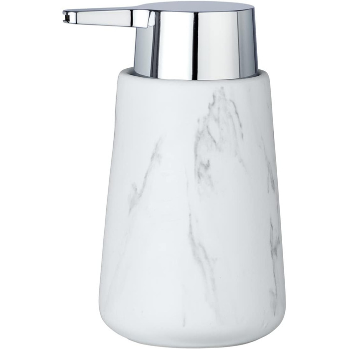 Дозатор для мила WENKO Adrada, білий, 15 x 8.5 x 10.5 см