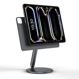Магнітна підставка LULULOOK для iPad Pro 13'' M4/M5 (2024-2025), iPad Air 13'' M4, iPad Pro 12.9'' — обертова на 360°, складна, алюмінієва