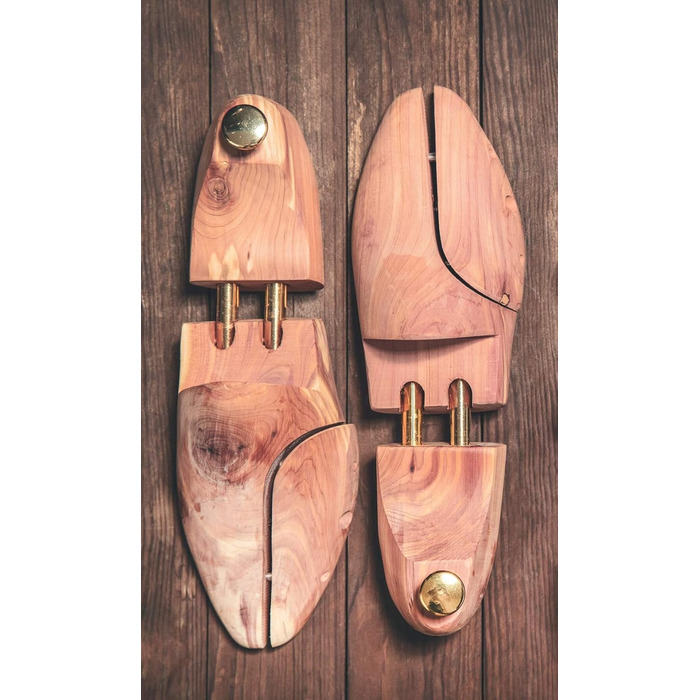 100% Handmade Shoe Trees made from delicately scented Cedarwood, high moisture absorption, wood from the USA, for men's and women's shoes and boots, Cedar Shoe Trees, various sizes