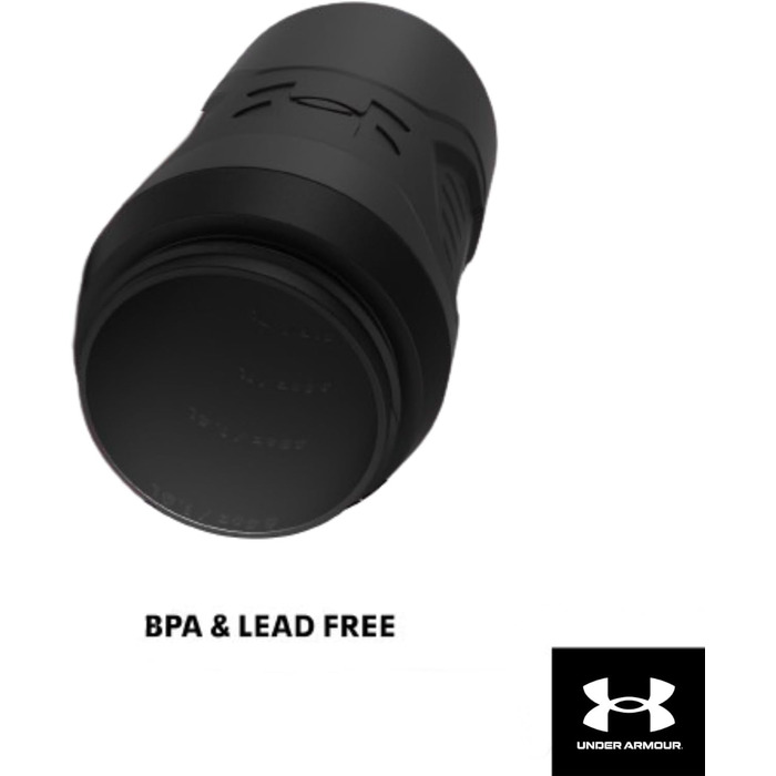 Пляшка спортивна термос Under Armour з ручкою, 907.2 г, чорна - для бейсболу, футболу та інших видів спорту, герметична