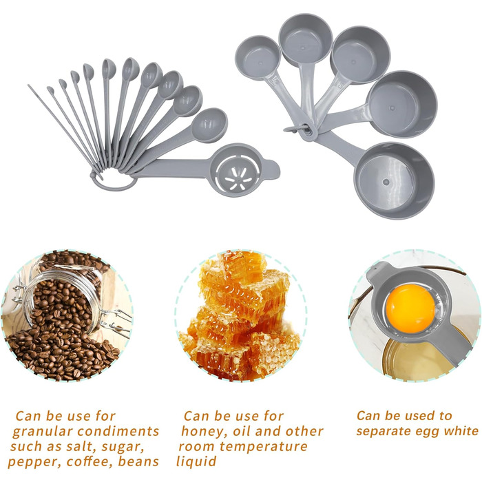 Набір силіконових форм для випічки Tongjude 72 шт. – антипригарні, сірого кольору