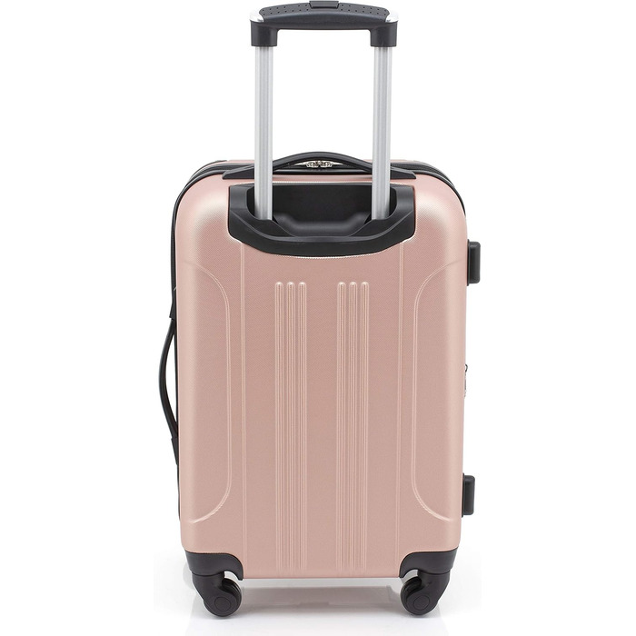 Чемодани Travelers Club Chicago Hardside Spinner (3 шт., рожеве золото) - розширювані, блакитно-зелені