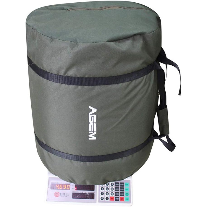 Сплячий мішок AGEM Winter для дорослих, 3-4 сезони, 225x100 см, 4-5 кг, для кемпінгу та риболовлі