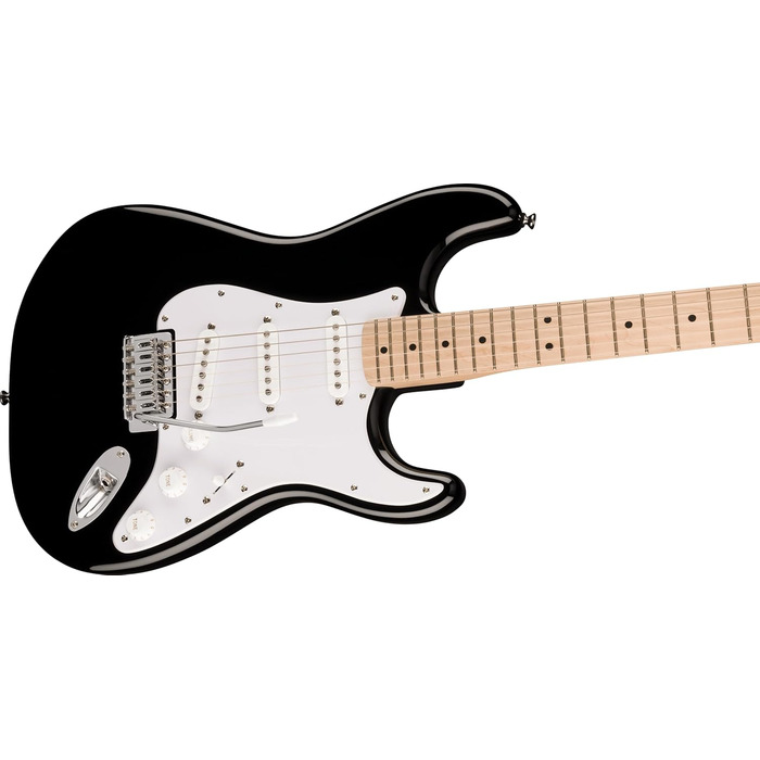 Електрогітара Squier Sonic Stratocaster з підсилювачем Fender Frontman 10G, чорна, з чохлом та безкоштовними онлайн-уроками Fender Play