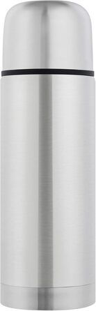Термос Gräwe з нержавіючої сталі, 350 мл, срібний. Термокружка-термос з кришкою-чашкою, для подорожей, миється в посудомийній машині