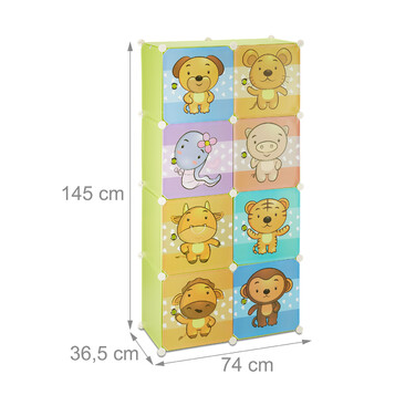 Relaxdays Children's Shelf System