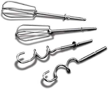 Міксер Russell Hobbs Handmixer Matt Schwarz 24672-56: 5 швидкостей + турбо, 2 насадки, зручна парковка