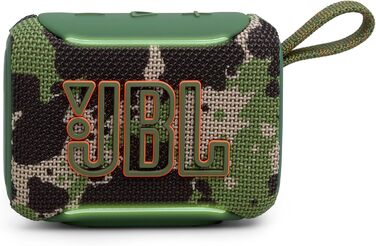 JBL Go 5: Портативна Bluetooth колонка з глибоким басом, захист від води, 10 годин роботи (Камуфляж)