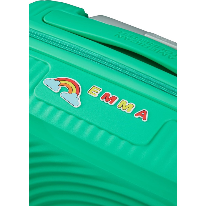 Чемодан American Tourister Hartschalenkoffer 77 см, Trolley з 4 колесами, TSA-замок, розширюваний, легкий, 97/110 л, чорний (Bass Black)