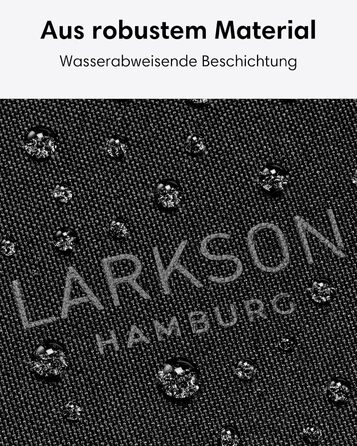 Сумка через плече LARKSON Solveig Medium чорна - Водовідштовхувальна напівмісячна сумка 6.5 л для жінок та чоловіків