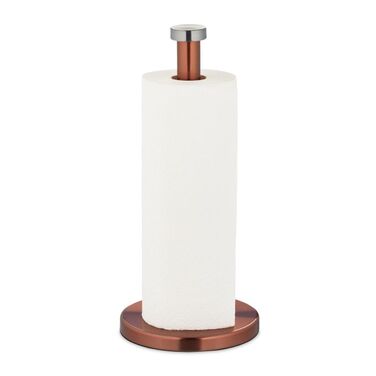 Relaxdays stainless steel kitchen roll holder