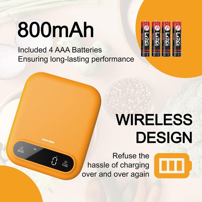 Цифрова кухонна вага GRAM PRES Digitale 11lb/0.01oz - для приготування, випічки та контролю ваги