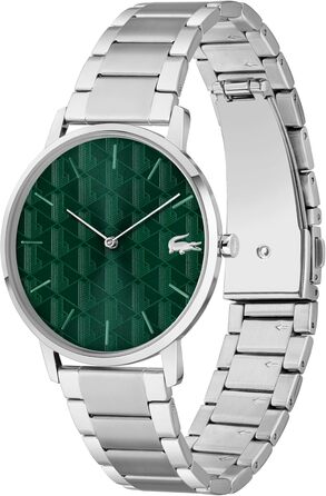 Годинник чоловічий Lacoste Crocorigin Quartz (зелений) - сталевий або шкіряний браслет