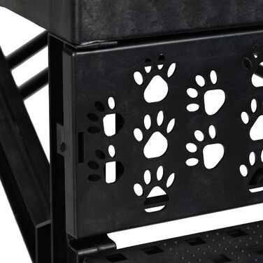 Relaxdays Dog Stairs, 3 Steps