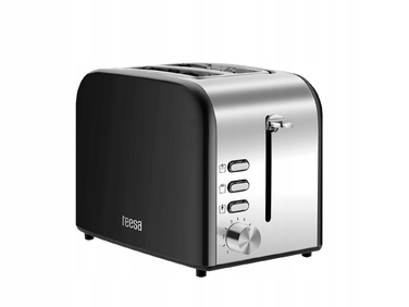 Тостер Teesa TSA3300, чорний, 850 Вт