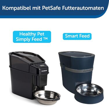 Автоматичний годівник PetSafe для 2 тварин: собак та котів, з мискою, BPA-free пластик
