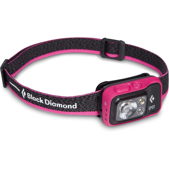 Налобний ліхтар Black Diamond Spot 400, сірий, розмір універсальний, колір Ultra Pink, потужність 400 люменів