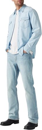 Джинси чоловічі Levi's 527 Slim Boot Cut (30W/32L) Here We Stop – Оригінал