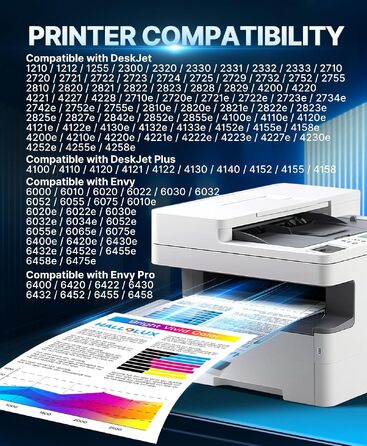 Комплект картриджів 305 XL для принтера HP DeskJet 2700, 2720e та Envy 6020e, чорний та кольоровий