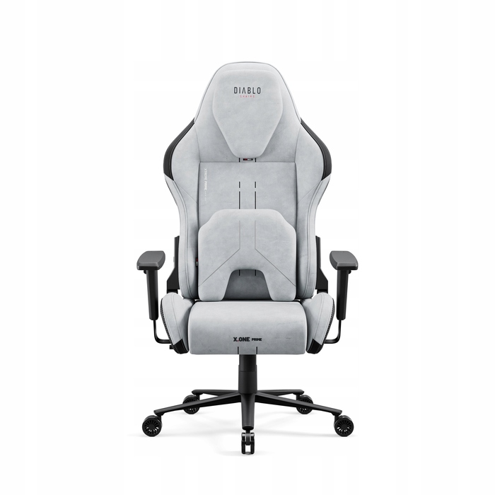 Ігрове крісло Diablo Chairs X.One Prime, тканина, сіре