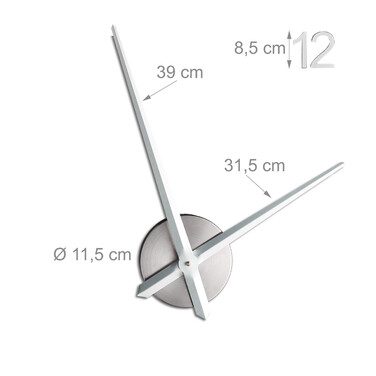 Relaxdays Wall Clock DIY