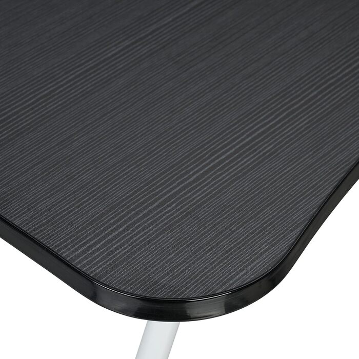 Столик для ноутбука Relaxdays на ліжко/диван, 26 x 63 x 40 см, чорний, з металу та MDF