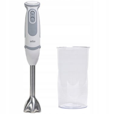 Занурювальний блендер Braun MultiQuick 5 Vario MQ 5200 WH 1000 Вт, біло-сірий