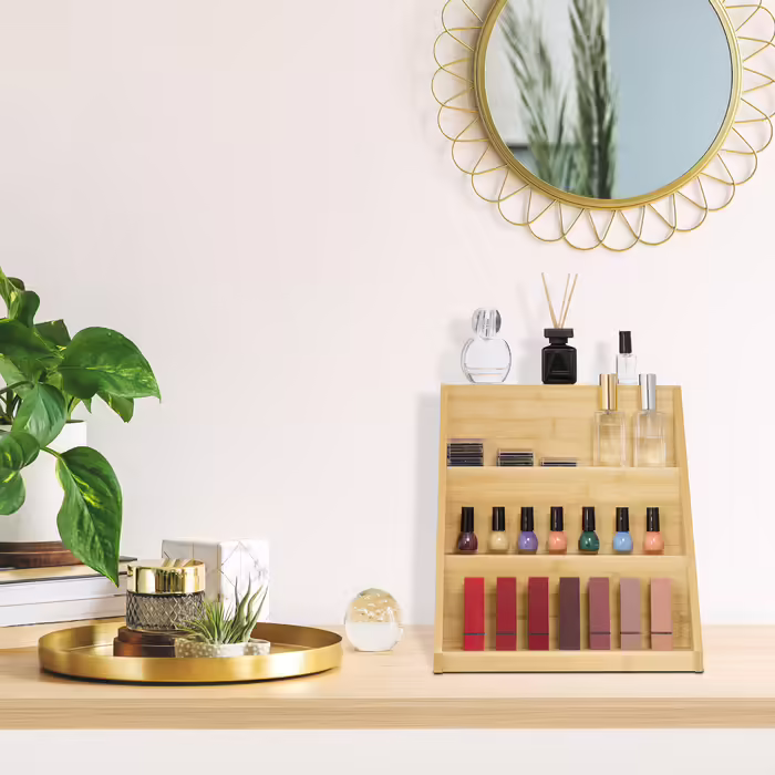 Relaxdays Bamboo Spice Rack