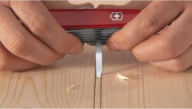 Мультитул Victorinox RangerGrip 55, Швейцарський  ніж, 12 функцій, червоно-чорний