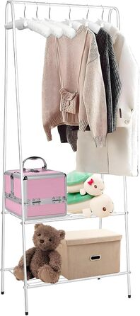 Легкий стійкий вішак для одягу на колесах - Clothes Rack