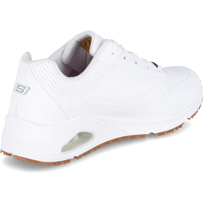 Черевики Skechers UNO SR для жінок, робочі кросівки, білі, синтетика (35.5 EU)