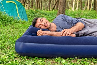 Надувний матрац Bestway Doppelluftbett 203x152x22 см з насосом