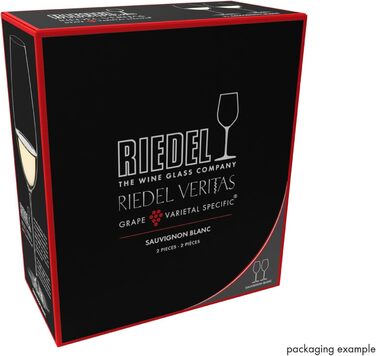 Бокали для вина Riedel Veritas Coupe Moscato 2 шт, 240 мл, білі (Sauvignon)
