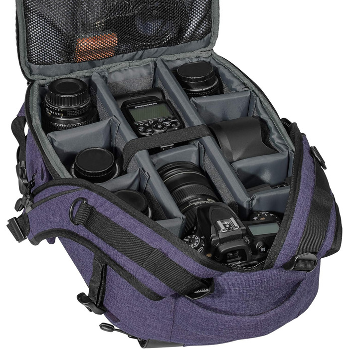 Захисний чохол для камери PEDEA з дисплеєм для Olympus, Canon, Nikon, Panasonic (фіолетовий)