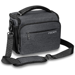 Сумка для камери Pedea Noble: DSLR/SLR, System Camera, XL, сіра