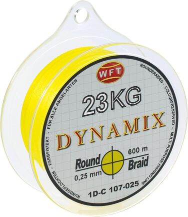 Плетена рибальська волосінь WFT Round Dynamix 600м